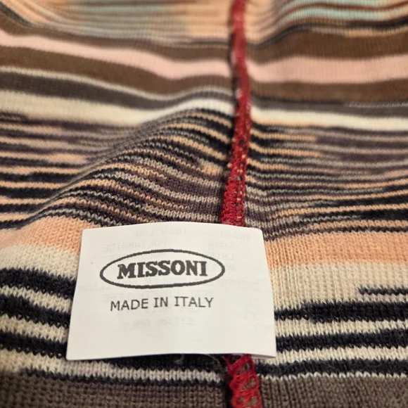 Missoni Multicolor Striped Cardigan - Picture 10 of 12